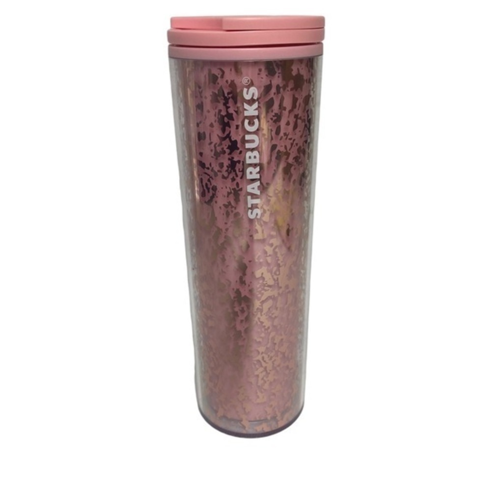 starbucks pink gold foil~ tumbler grande 16oz limited edition 2019